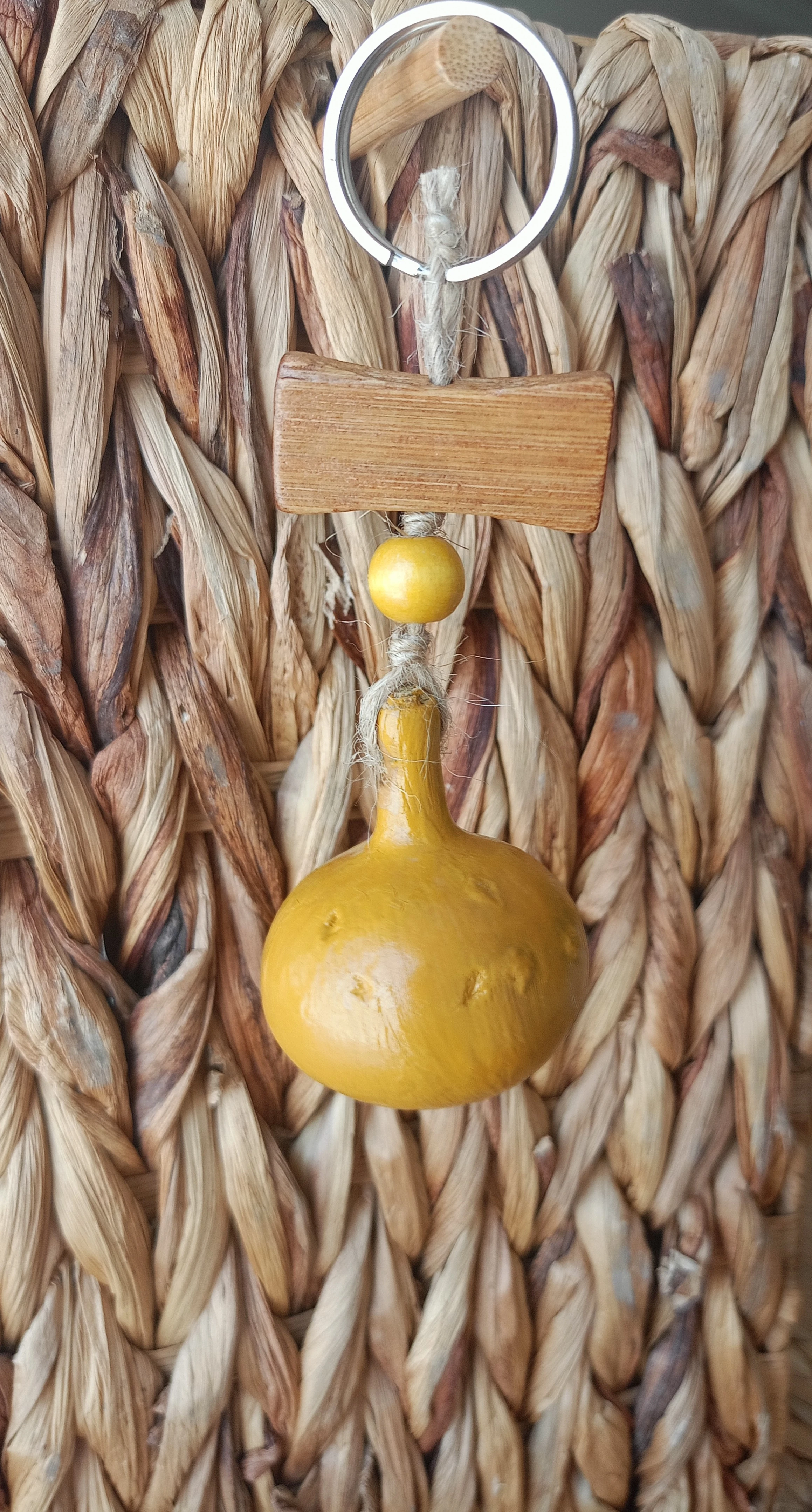 Su Kabağı Anahtarlık - Sarı