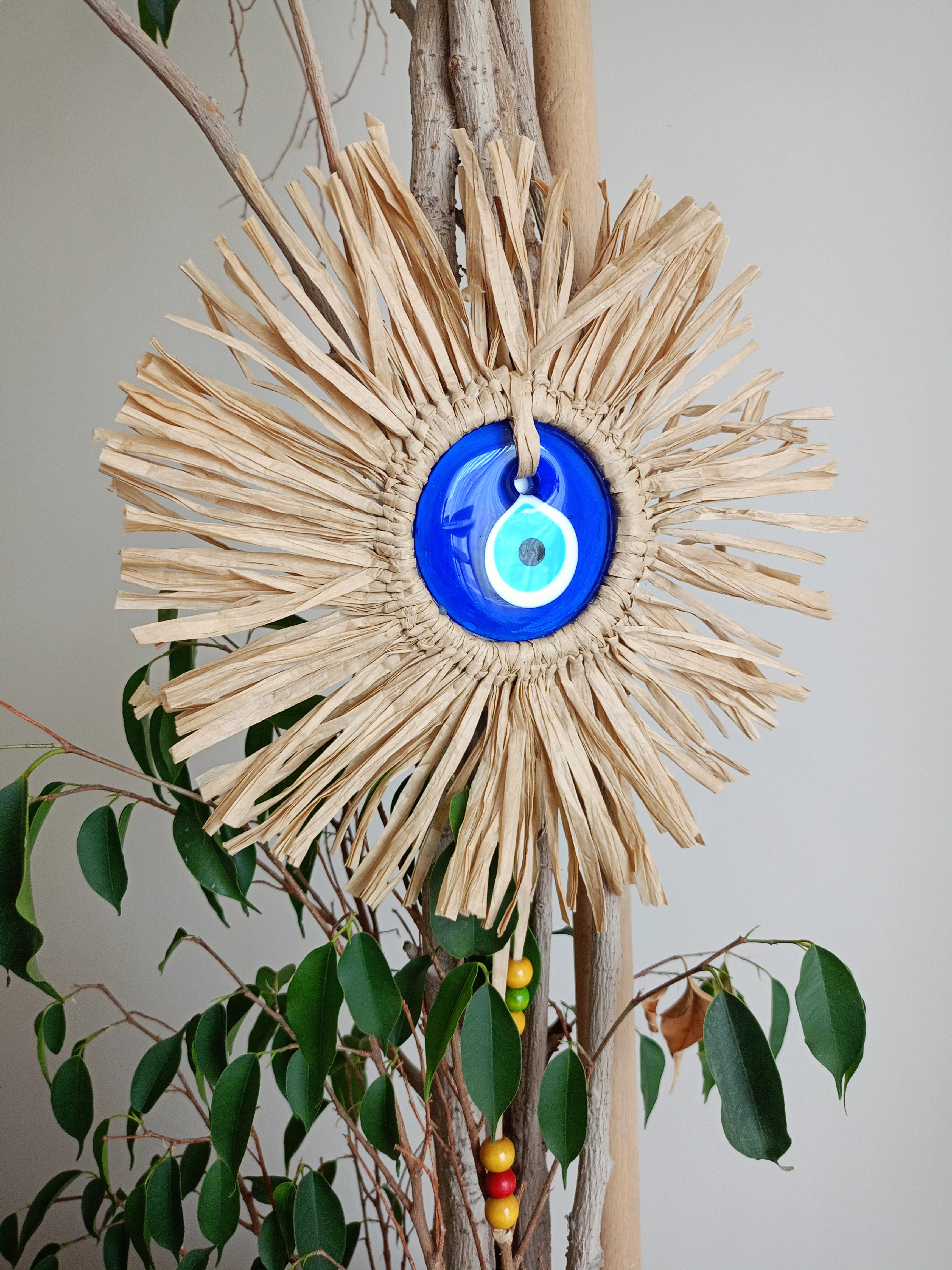 Nazar Boncuğu Bohem Duvar Süsü 