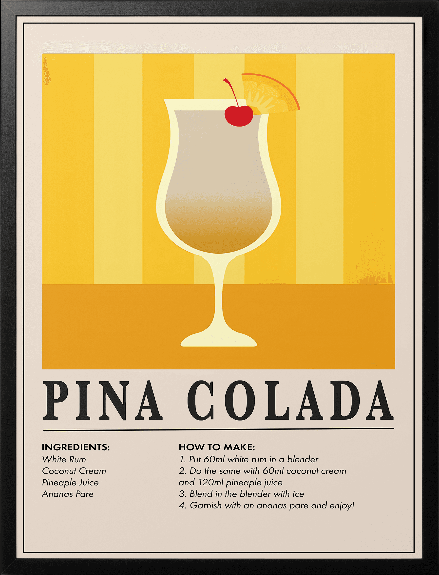 Pina Colada Cocktail