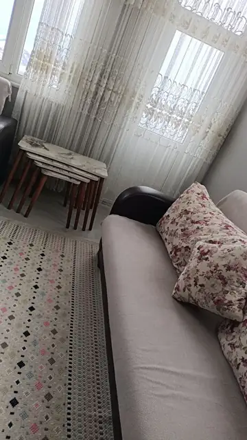 Müşteri fotoğrafı: Erendiz 4lü Ahşap Ayaklı Zigon Sehpa XL Beyaz Mermer