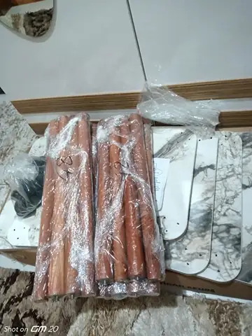 Müşteri fotoğrafı: Erendiz 4lü Ahşap Ayaklı Zigon Sehpa XL Beyaz Mermer