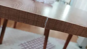 Müşteri fotoğrafı: Erendiz 4lü Ahşap Ayaklı Zigon Sehpa XL Ceviz