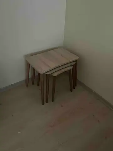 Müşteri fotoğrafı: Erendiz 4lü Ahşap Ayaklı Zigon Sehpa XL Sonoma