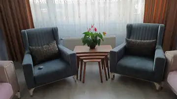 Müşteri fotoğrafı: Erendiz 4lü Ahşap Ayaklı Zigon Sehpa XL Ceviz