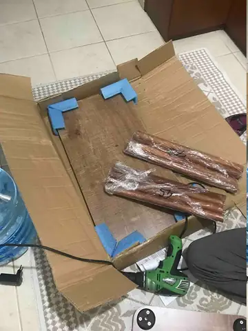 Müşteri fotoğrafı: Erendiz 4lü Ahşap Ayaklı Zigon Sehpa XL Ceviz