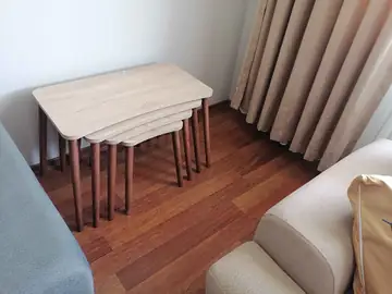 Müşteri fotoğrafı: Erendiz 4lü Ahşap Ayaklı Zigon Sehpa XL Sonoma