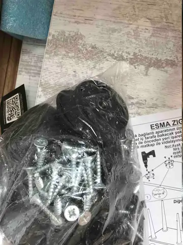 Müşteri fotoğrafı: Erendiz 4lü Ahşap Ayaklı Zigon Sehpa XL Kristal