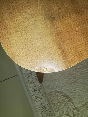Müşteri fotoğrafı: Erendiz 5li Ahşap Ayaklı Zigon ve Orta Sehpa Seti XL Ceviz