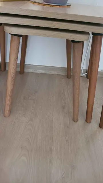 Müşteri fotoğrafı: Erendiz 4lü Ahşap Ayaklı Zigon Sehpa XL Sonoma
