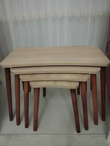 Müşteri fotoğrafı: Erendiz 4lü Ahşap Ayaklı Zigon Sehpa XL Sonoma