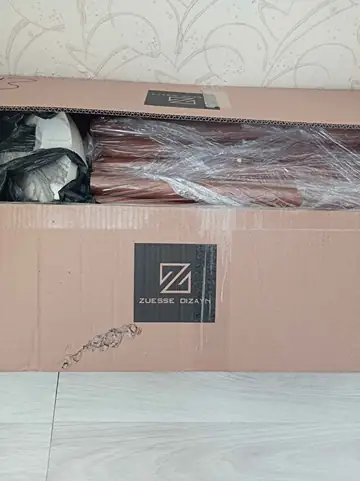 Müşteri fotoğrafı: Erendiz 4lü Ahşap Ayaklı Zigon Sehpa XL Beyaz Mermer