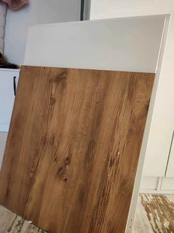 Müşteri fotoğrafı: Çamaşır Makinesi Dolabı 89x65 cm Mat Beyaz