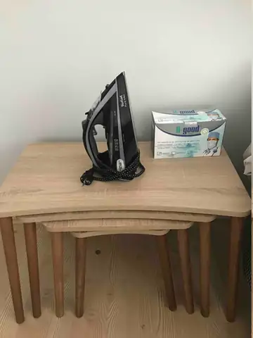 Müşteri fotoğrafı: Erendiz 4lü Ahşap Ayaklı Zigon Sehpa XL Sonoma