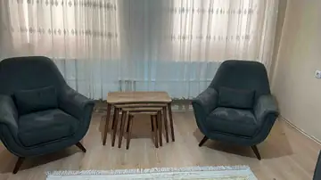 Müşteri fotoğrafı: Erendiz 4lü Ahşap Ayaklı Zigon Sehpa XL Ceviz