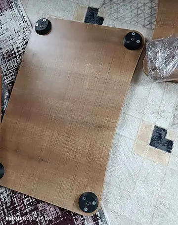 Müşteri fotoğrafı: Erendiz 4lü Ahşap Ayaklı Zigon Sehpa XL Ceviz
