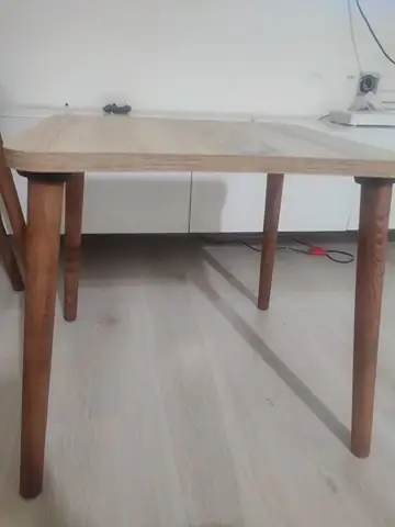 Müşteri fotoğrafı: Erendiz 4lü Ahşap Ayaklı Zigon Sehpa XL Sonoma
