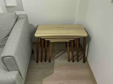 Müşteri fotoğrafı: Erendiz 4lü Ahşap Ayaklı Zigon Sehpa XL Sonoma