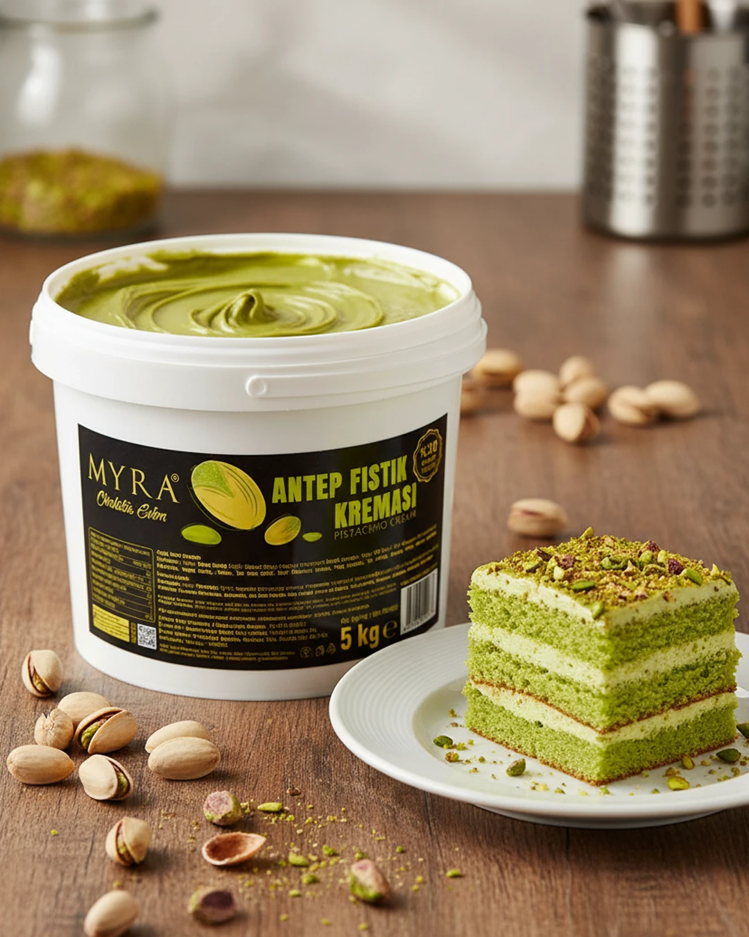 Myra Antep Fıstık Kreması 5KG