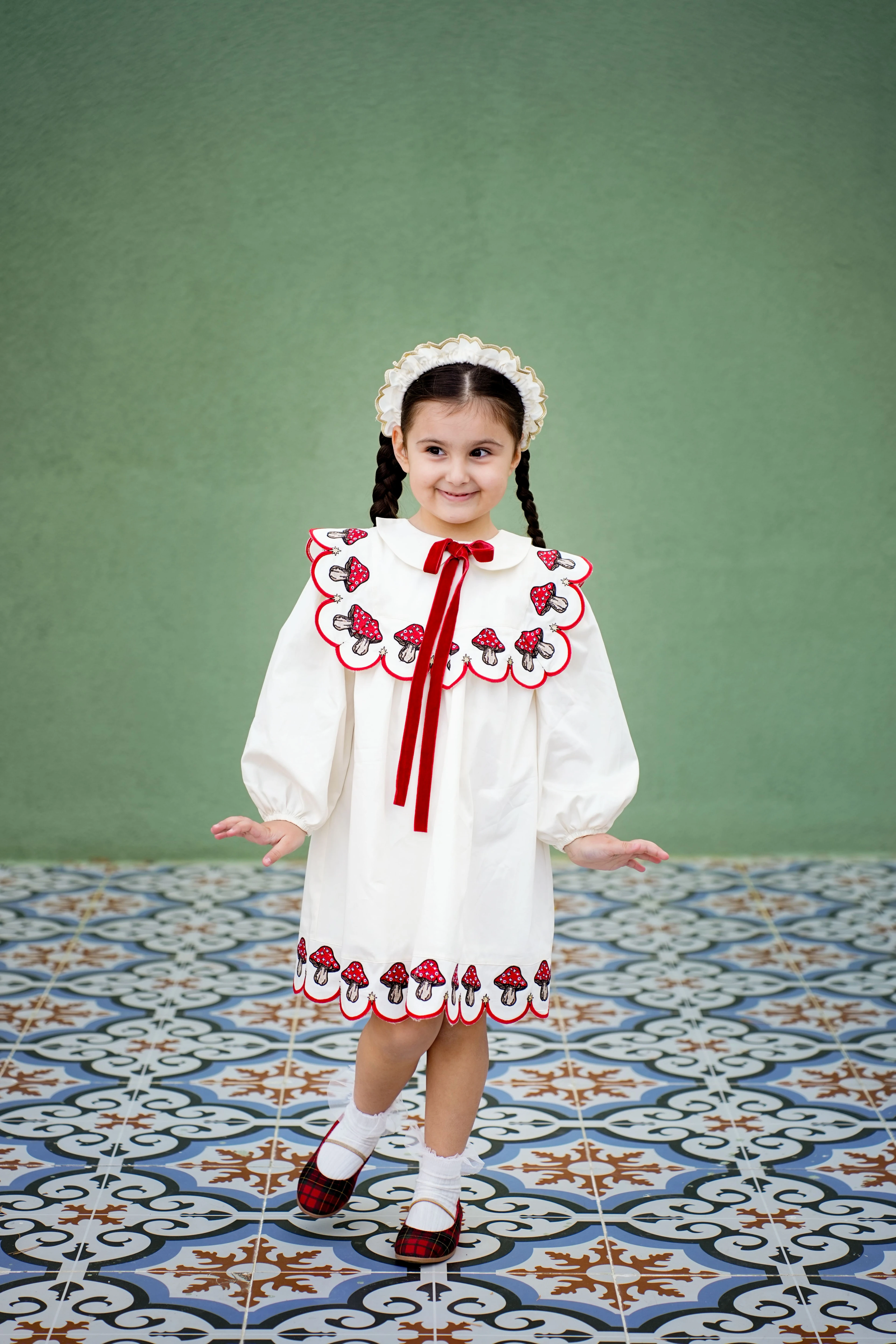 Altın Saten Kız Çocuk Taç