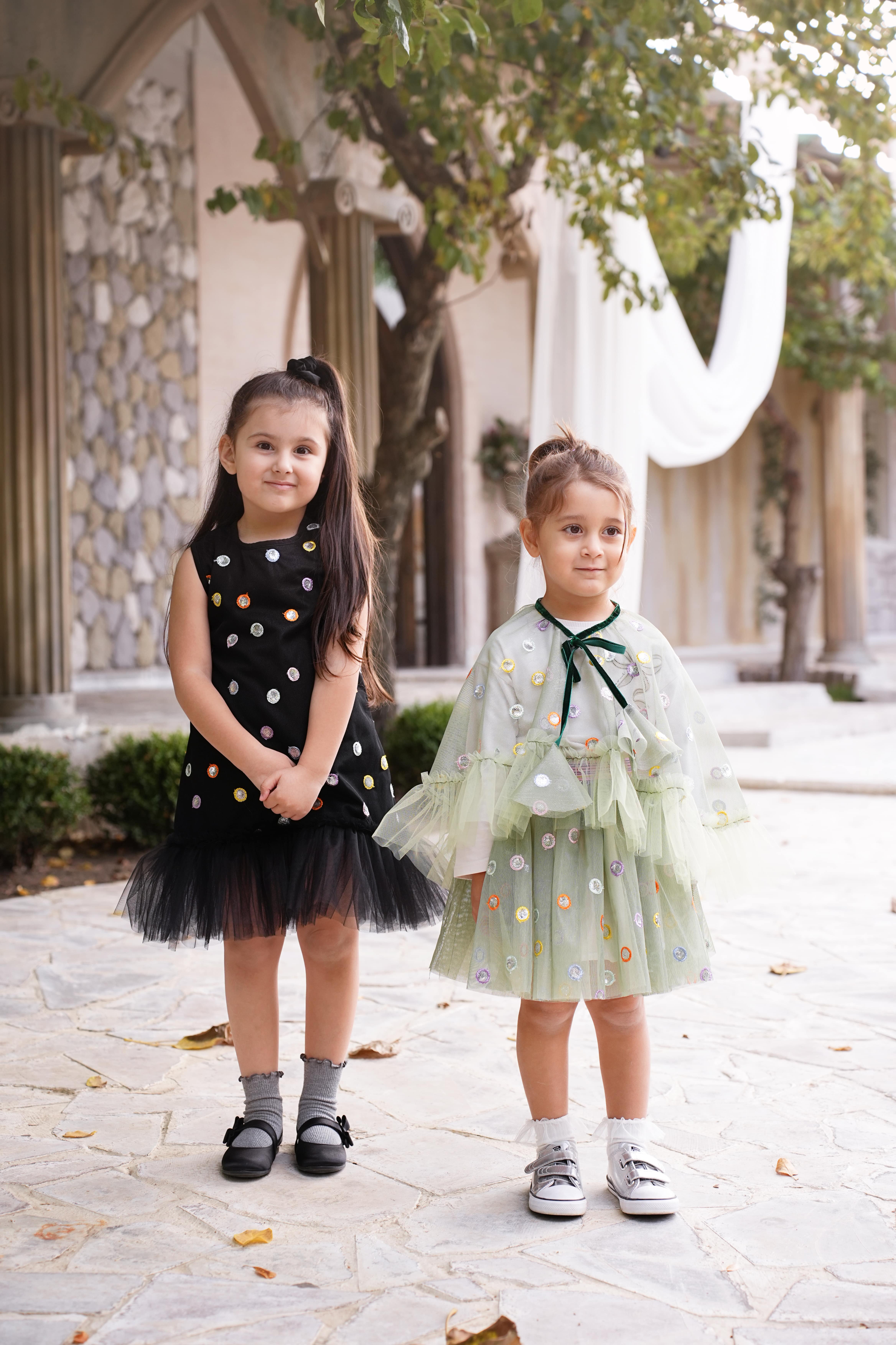 Parla Yeşil Tütü Set