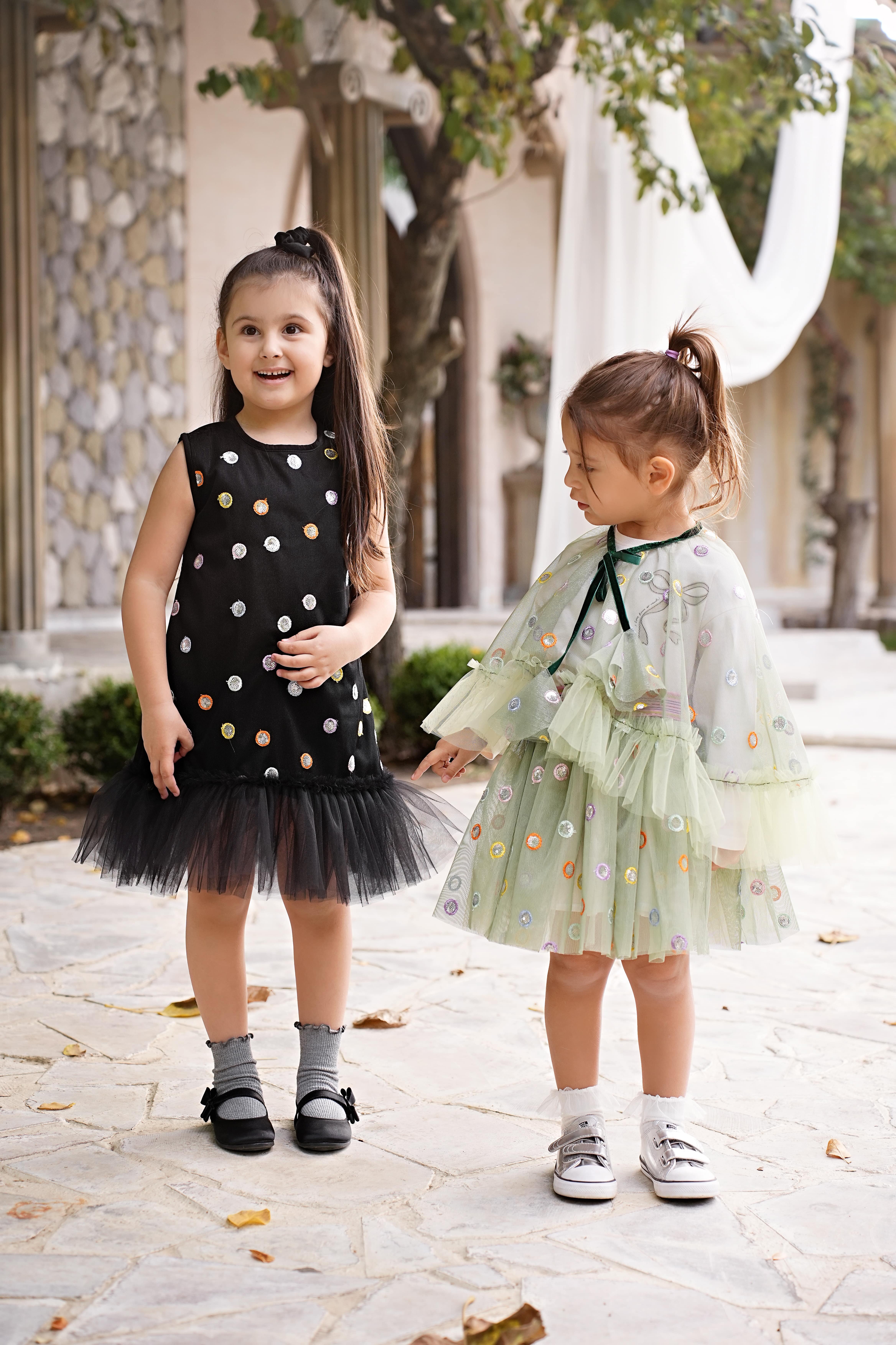 Parla Yeşil Tütü Set