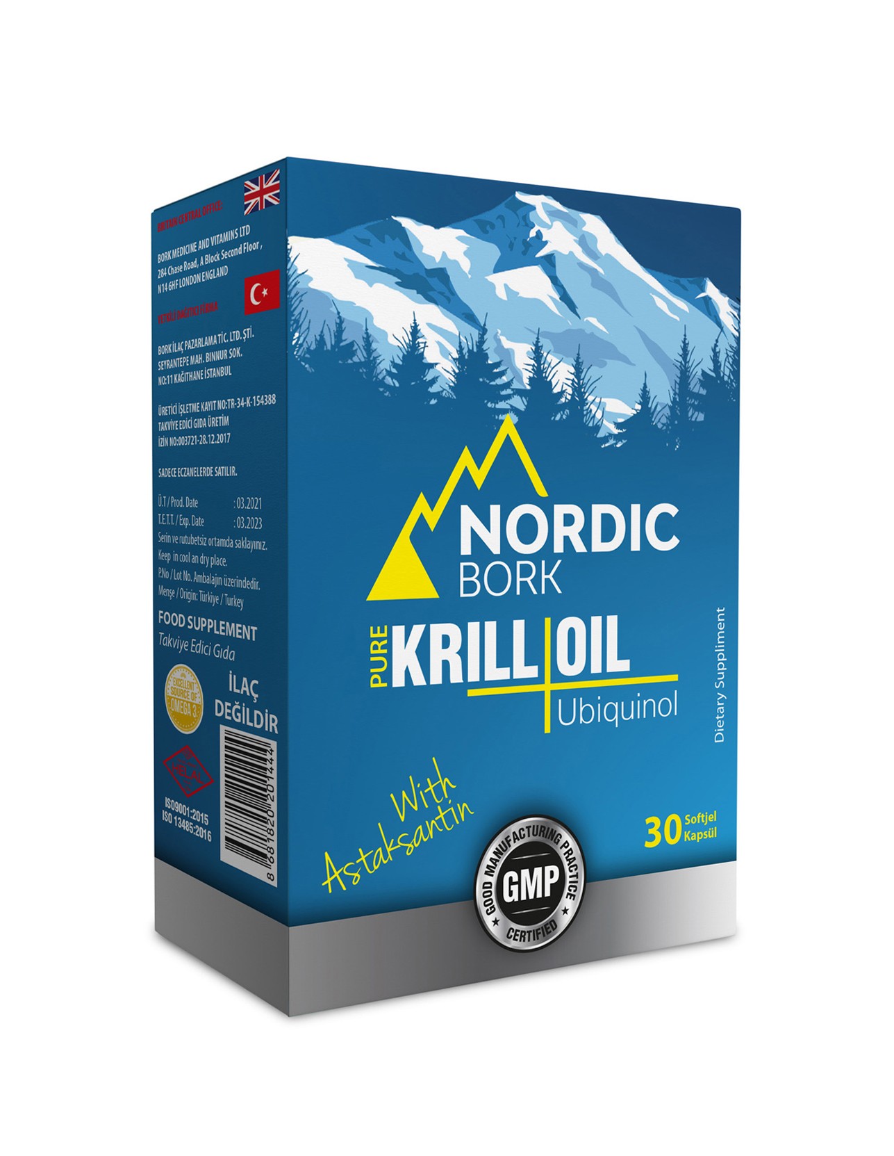 Nordic Kiril Oil Softgel