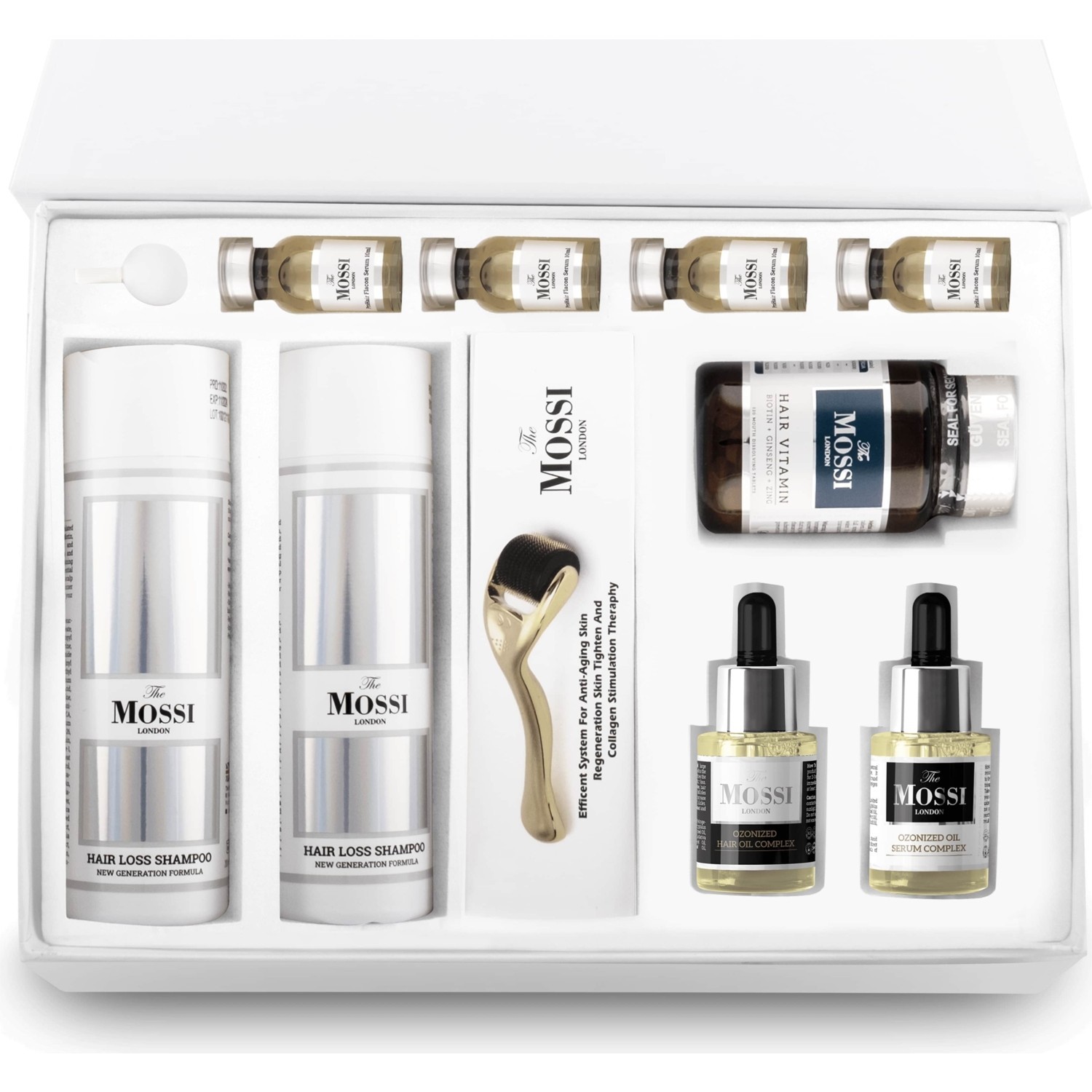 The Mossi London  After Hair Transplantation 2 Month Hair Care Set  