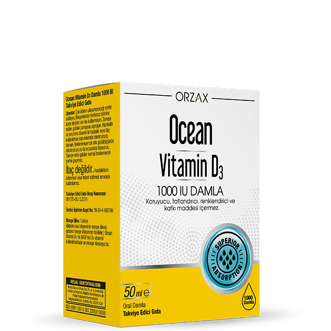 Ocean Vitamin D3 1000 IU 50 ml