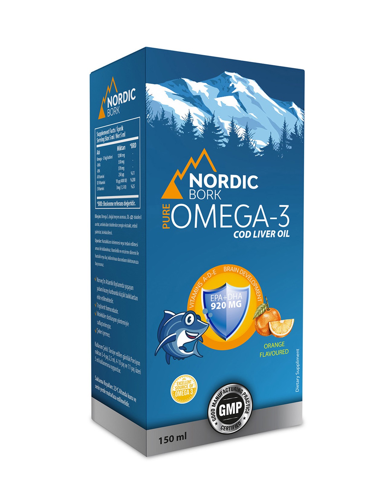 Nordic Omega 3 syrup