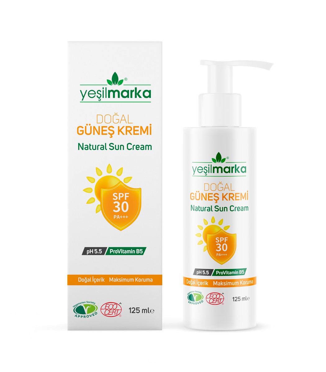 Doğal Güneş Kremi – 30 SPF