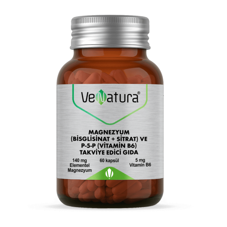 Magnesium Bisglycinate + Citrate & P5P (Vitamin B6)