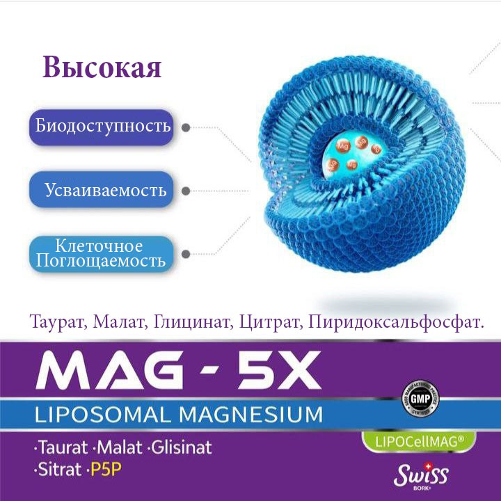 Mag 5x Liposomal Magnesium