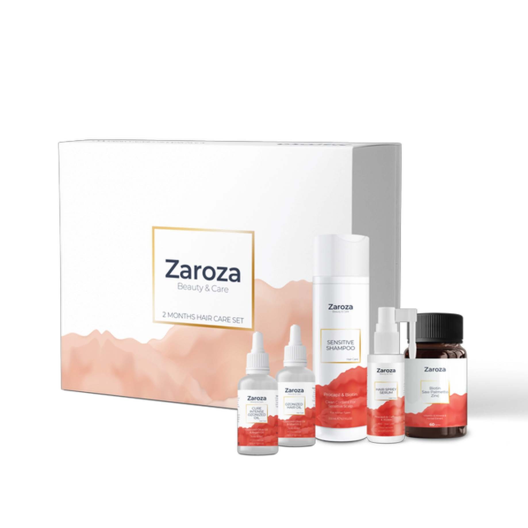 Zaroza 2 Months Hair Care Set