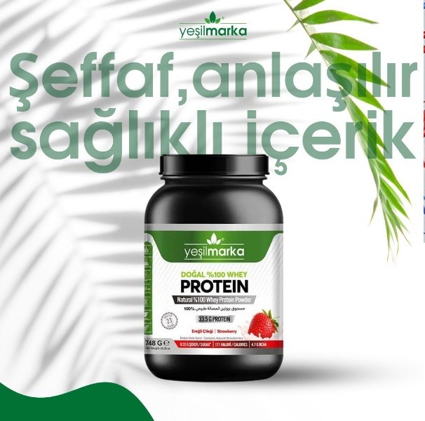 Doğal Whey Protein 748 gr