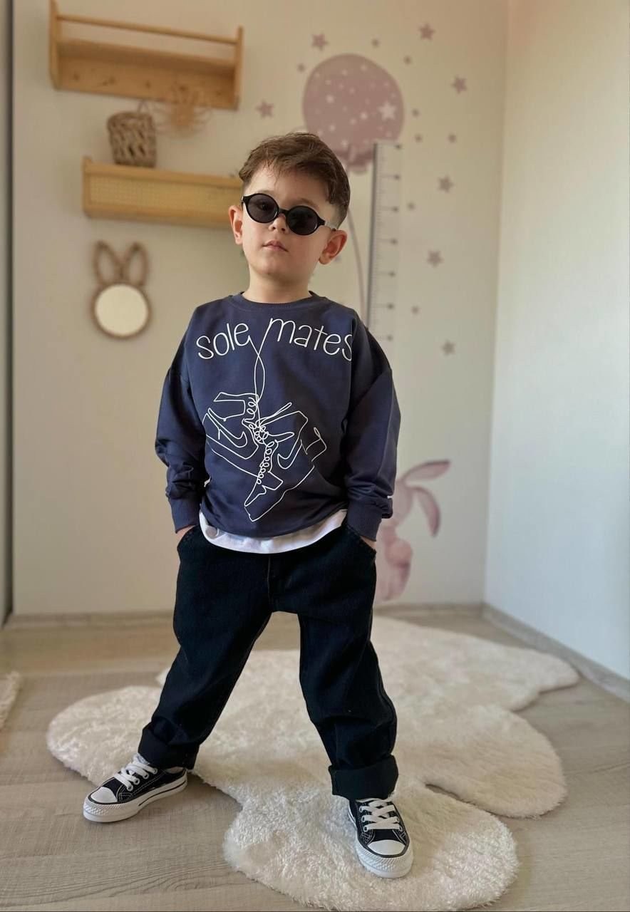 Tarz Erkek Çocuk Kot Takım