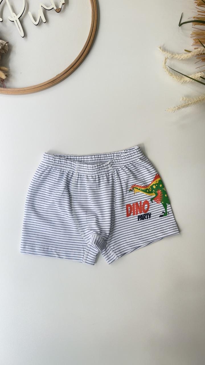 ÇİZGİLİ DİNO ATLET BOXER TAKIM