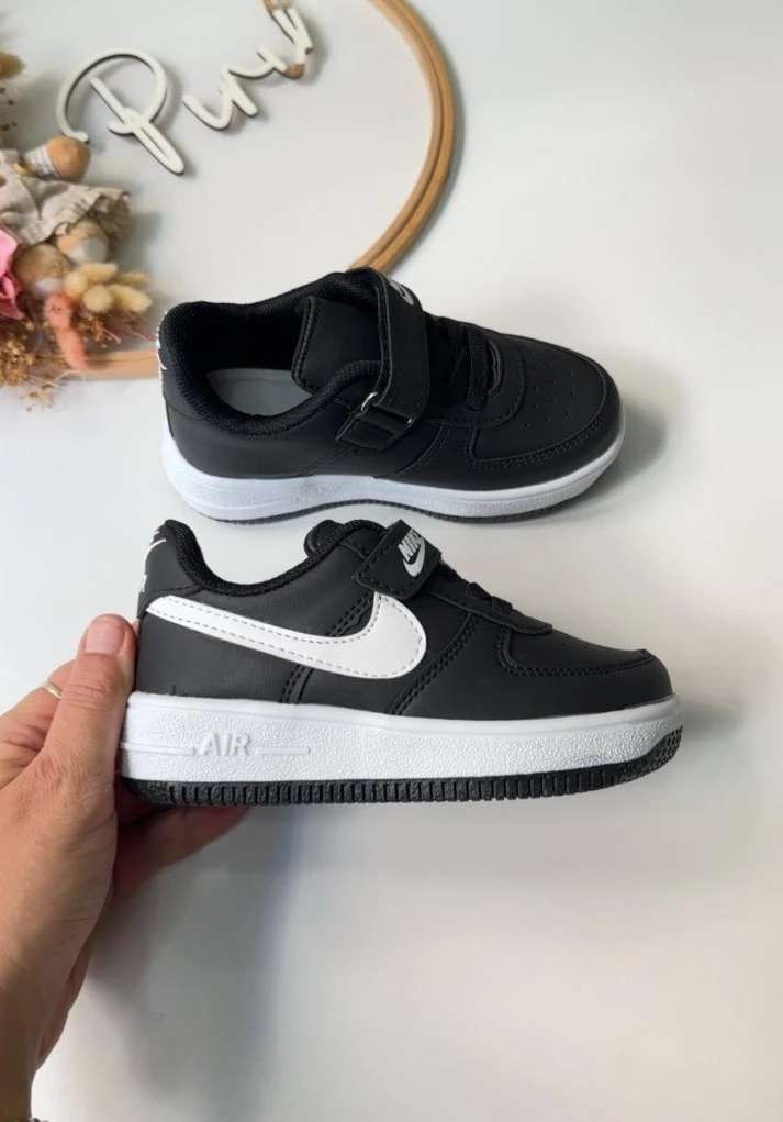 SİYAH BEYAZ SPOR AYAKKABI UNİSEX