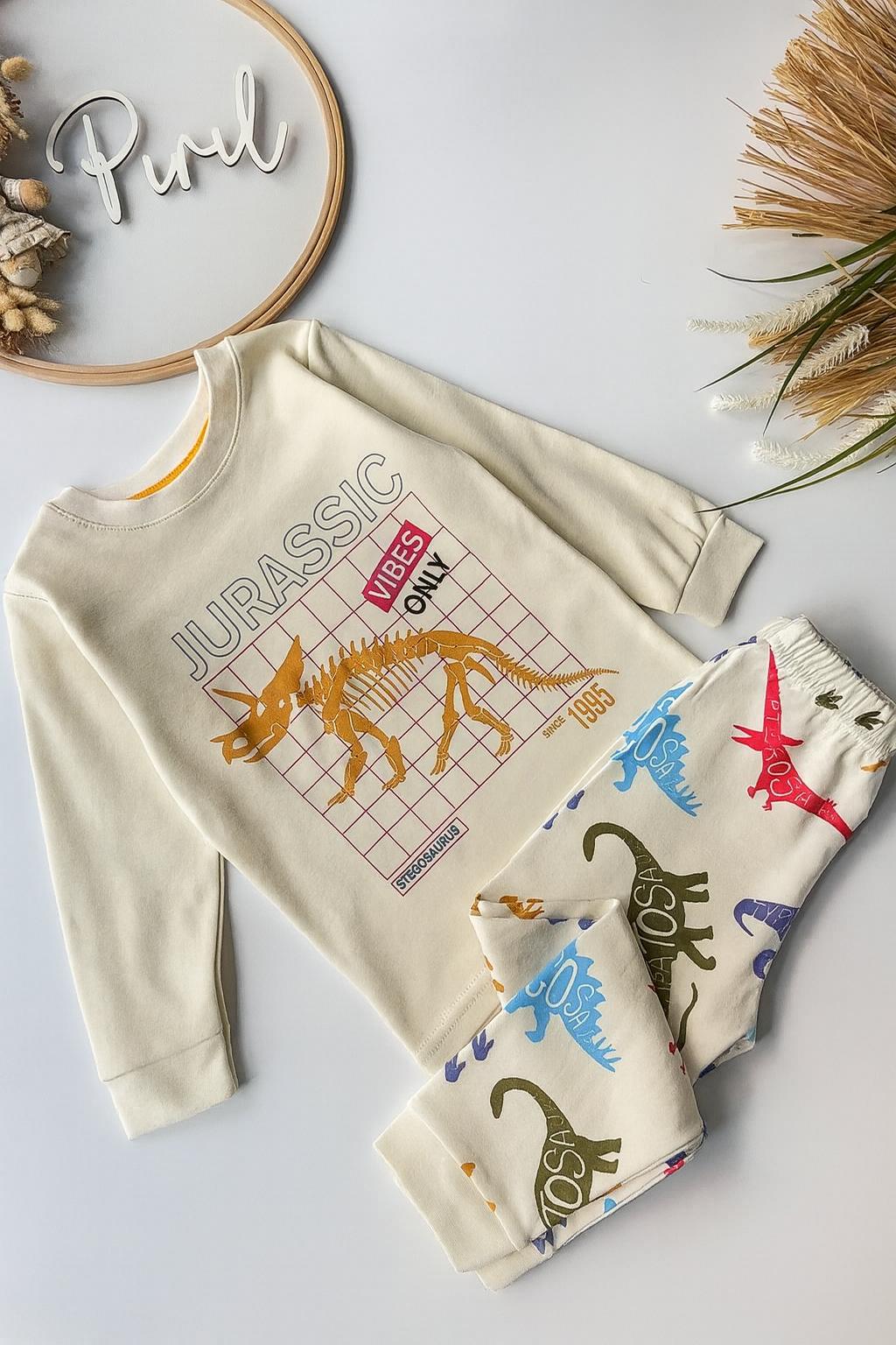 Dinozor Pijama Takımı