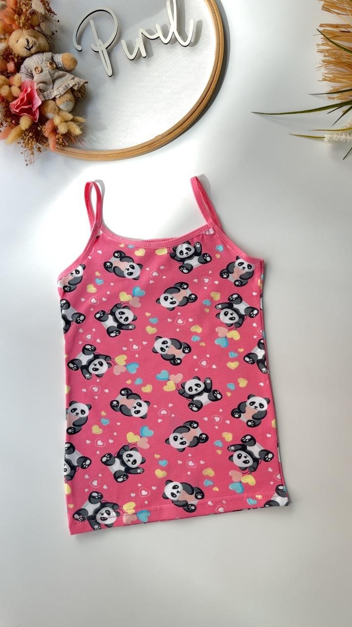 Pembe Panda Atlet Boxer Set 