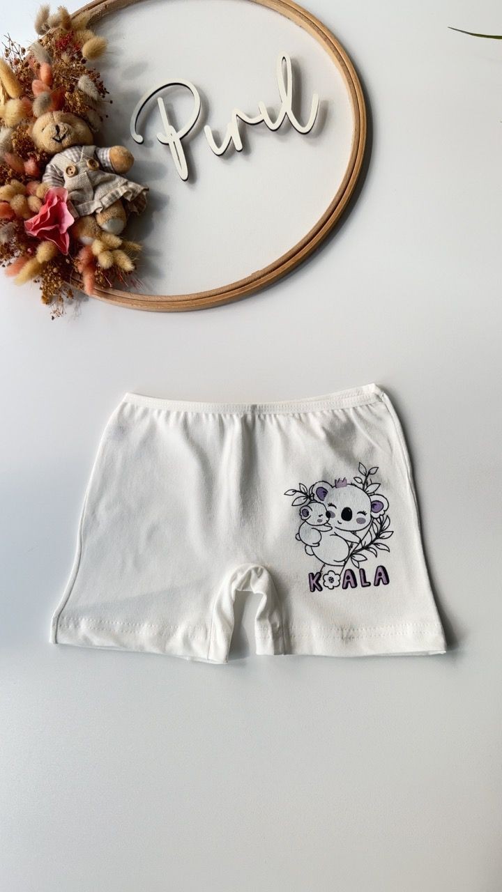 Beyaz Koala Atlet Boxer Takım