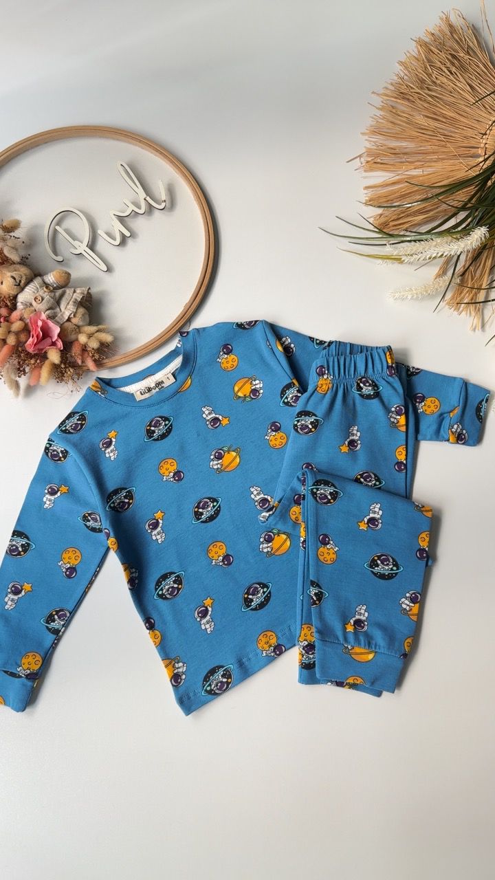 Astronot Pijama Takımı  1-4 Yaş