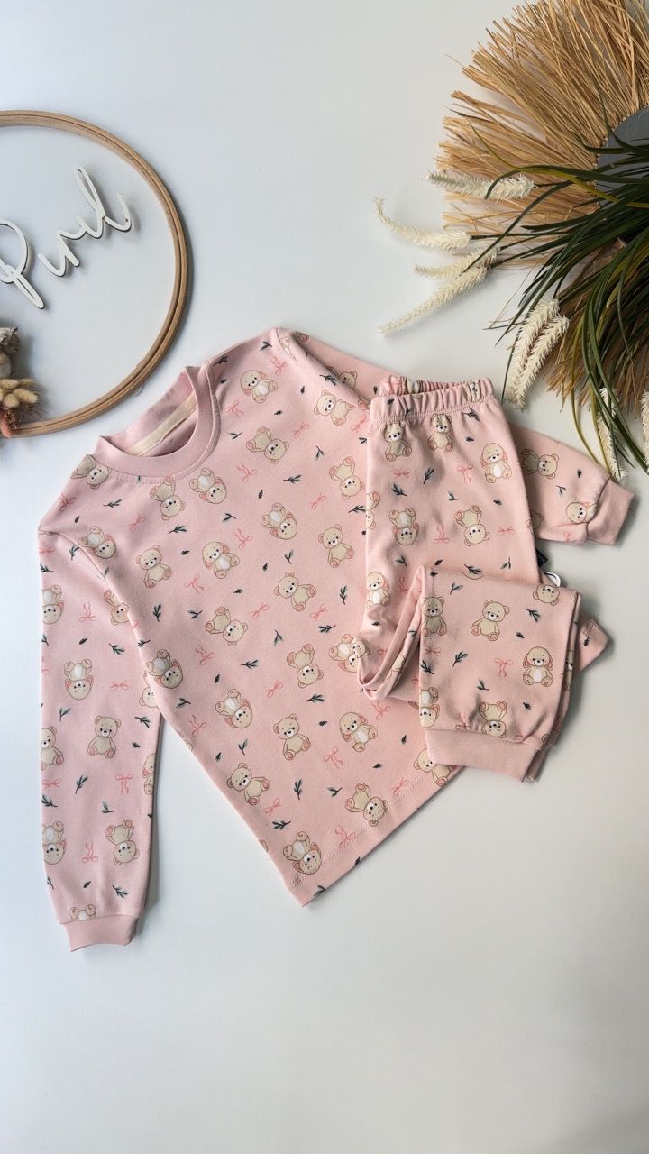 Tatlış Ayıcık Pijama Takımı 