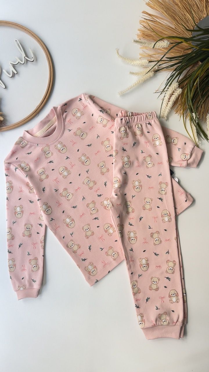 Tatlış Ayıcık Pijama Takımı 