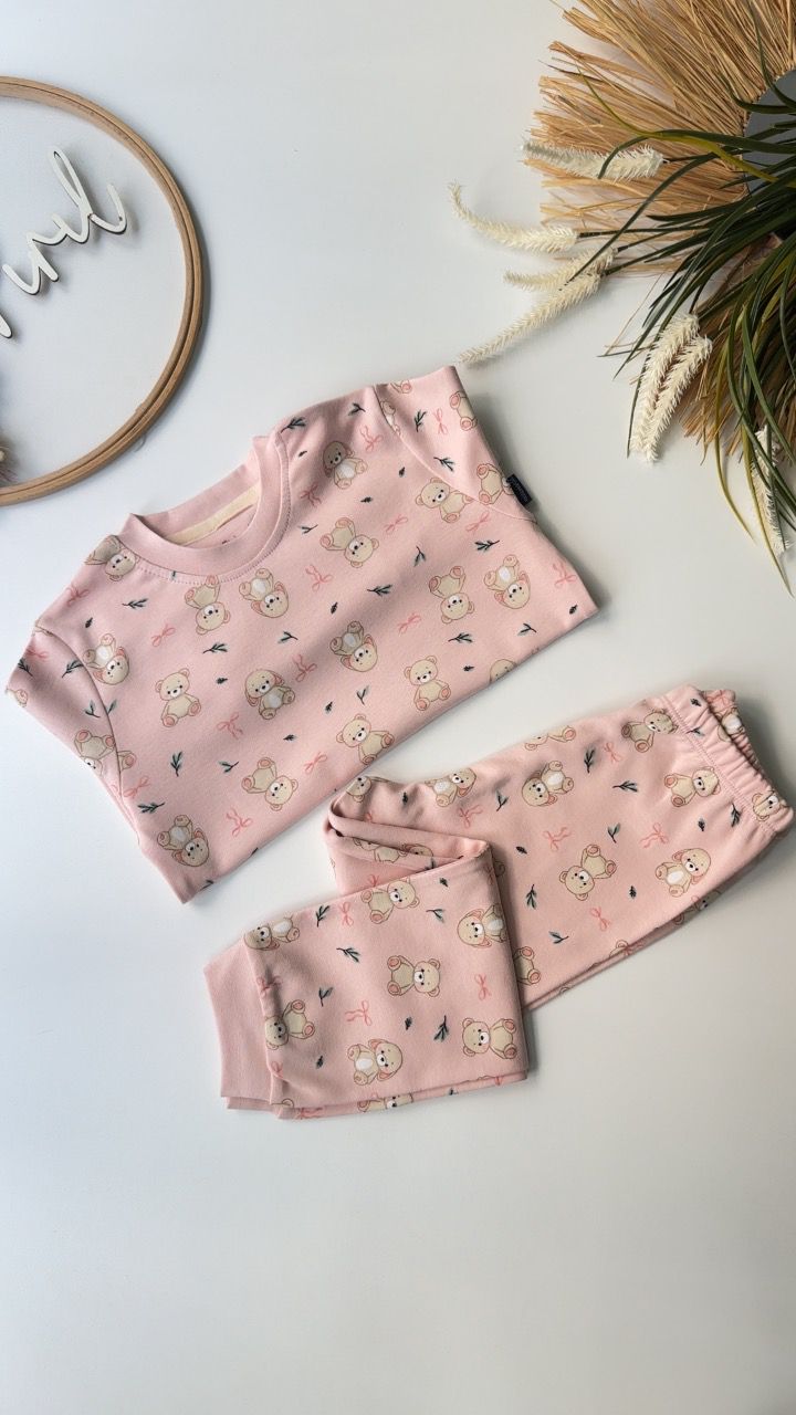 Tatlış Ayıcık Pijama Takımı 