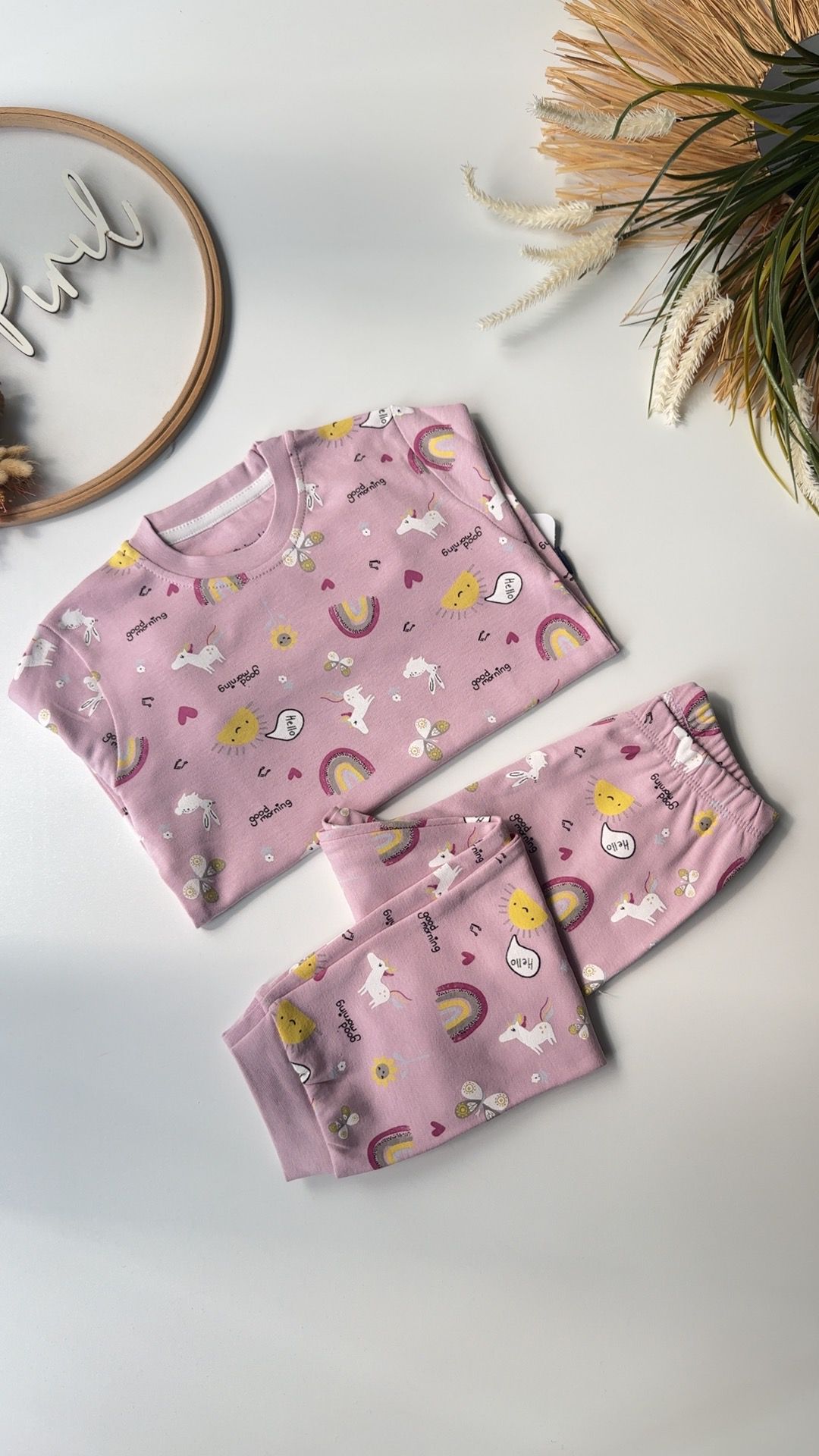 Good Morning Pijama Takımı Lila