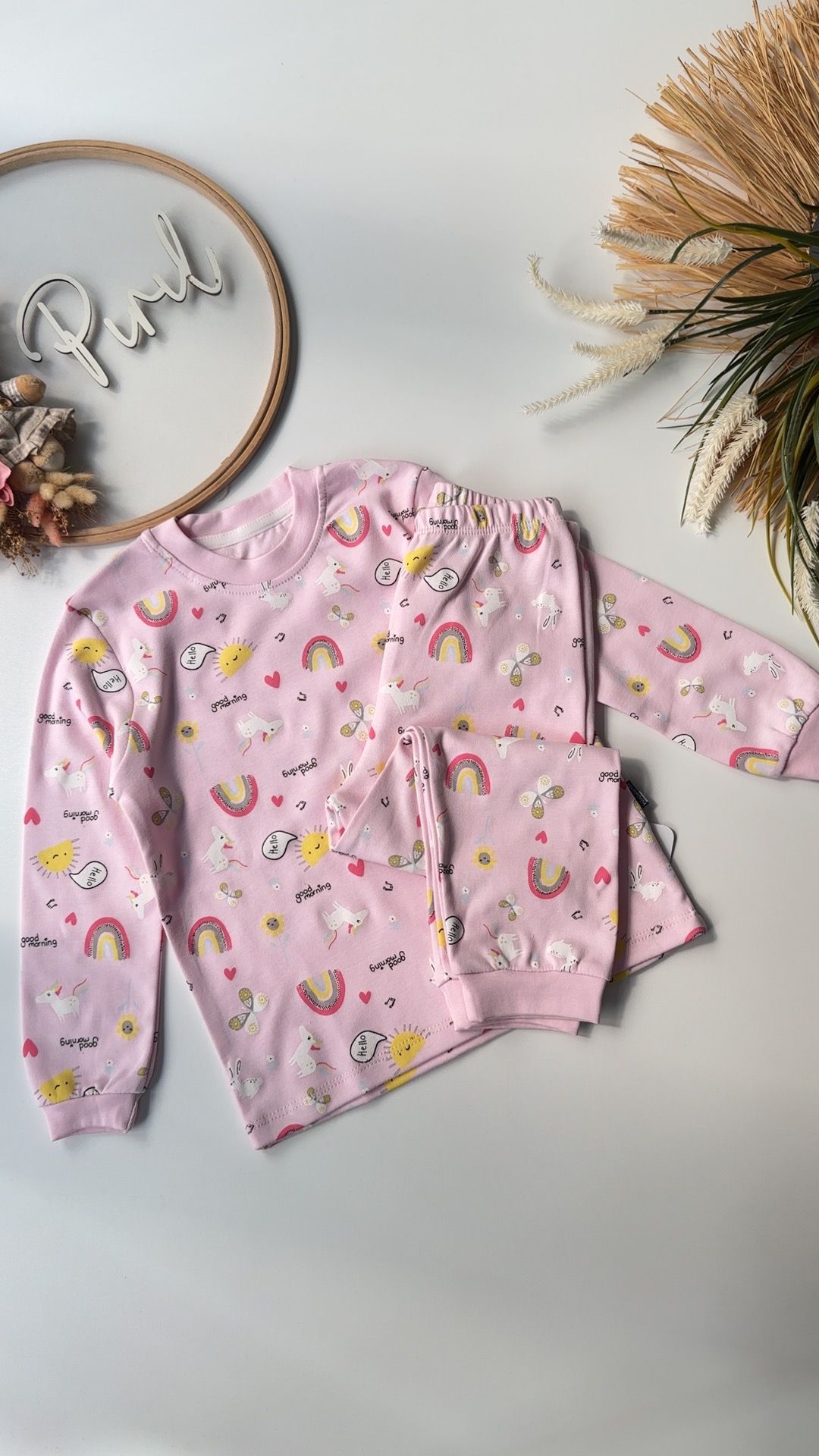 Good Morning Pijama Takımı Pembe