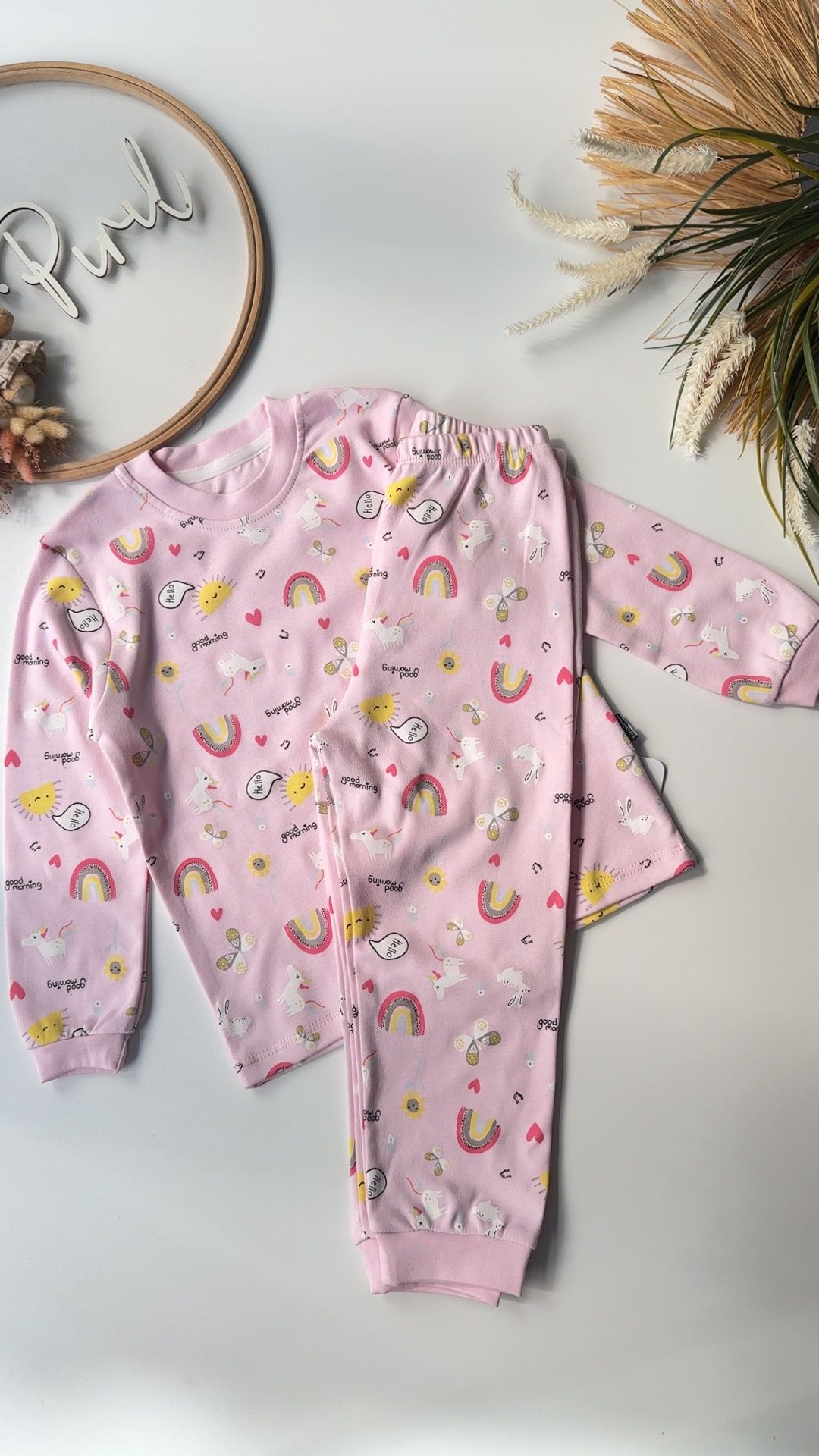 Good Morning Pijama Takımı Pembe