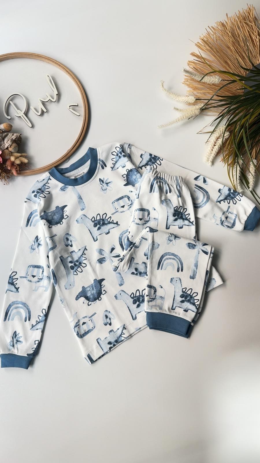 Mini Dino Pijama Takımı Laci