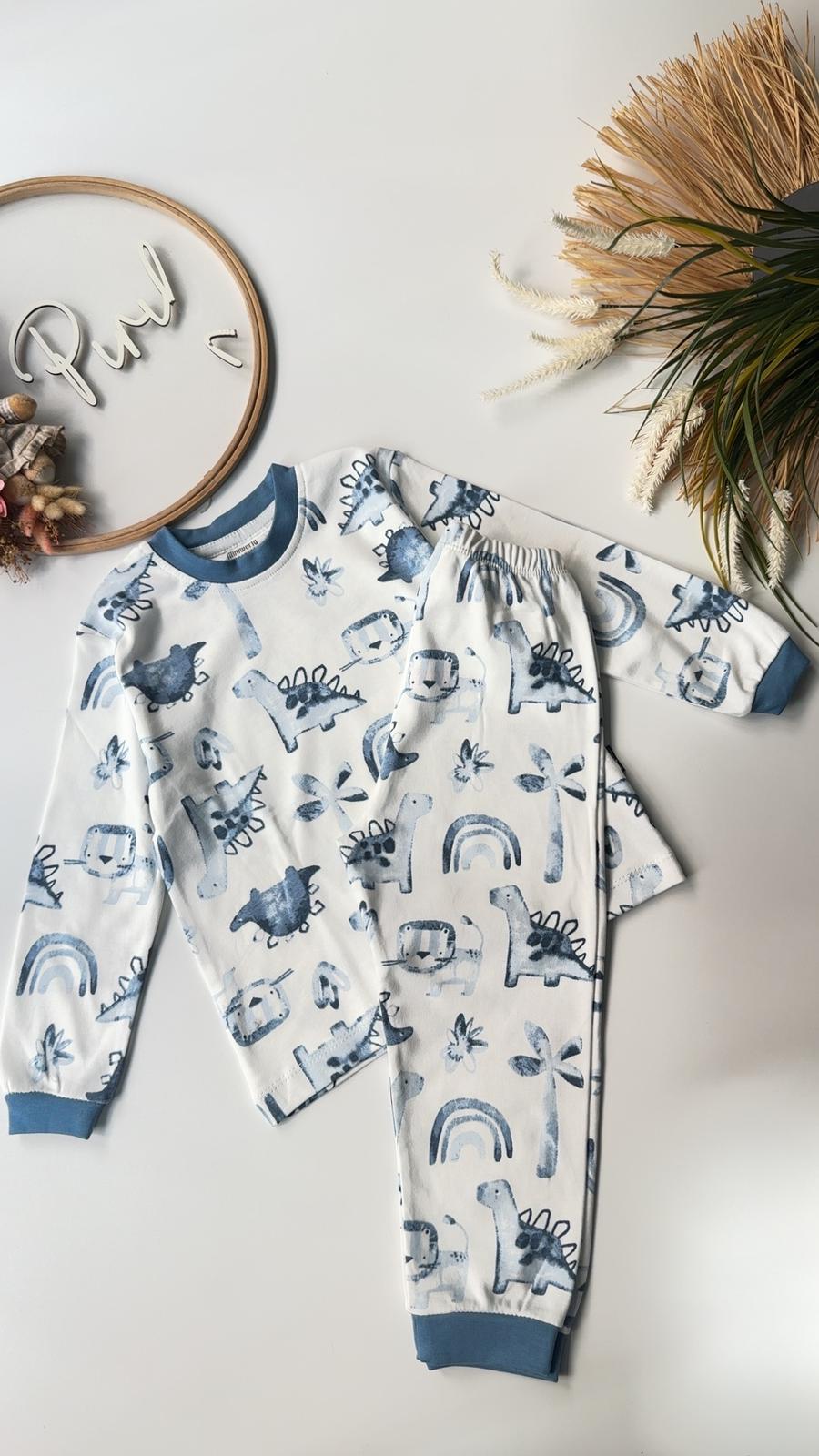 Mini Dino Pijama Takımı Laci