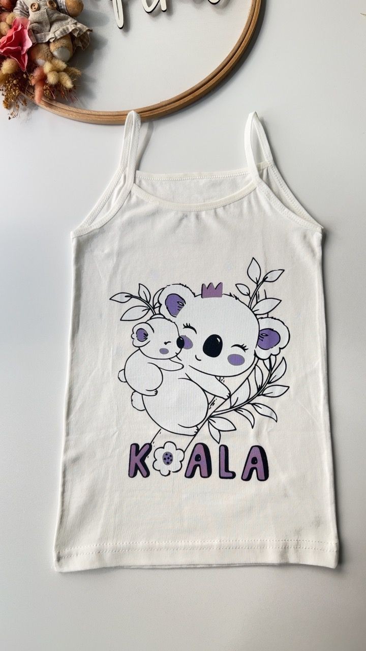Beyaz Koala Atlet Boxer Takım